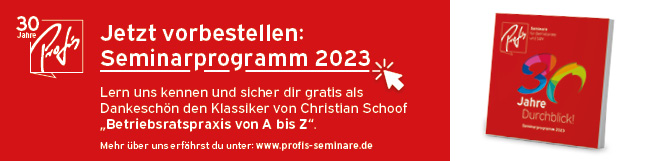 profis Seminarprogramm 2023